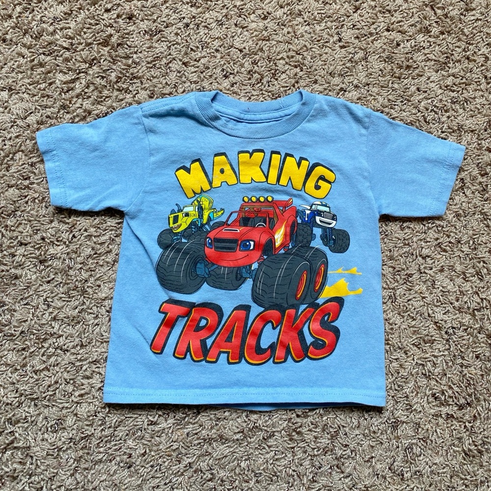 4/$20 Nickelodeon Blaze & The Monster Machines tee